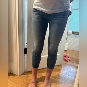 Vintage AG Skinny Cropped Capri Jeans